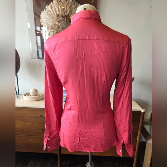 Theory Silk Blouse Sz S - Picture 2 of 6